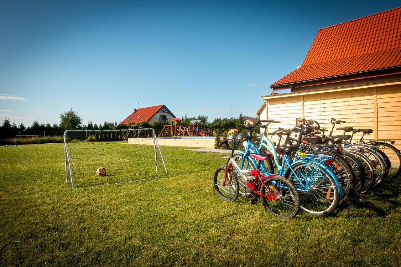 Aqua Fun Domki Z Basenem Ujście-Darłowskie Buitenkant foto